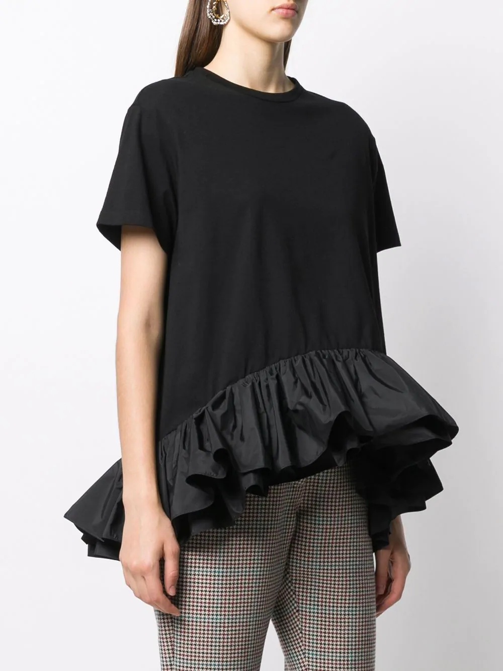 ruffled hem top - 3