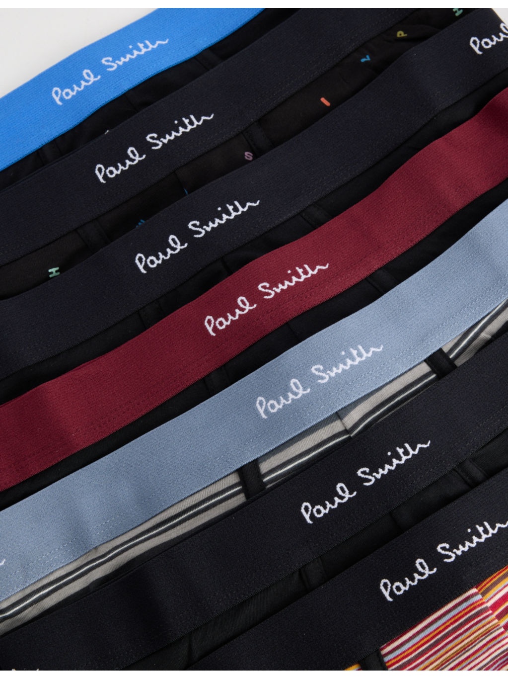 Striped Logo-Branded Pack Of Seven Cotton-Jersey Trunks - 5
