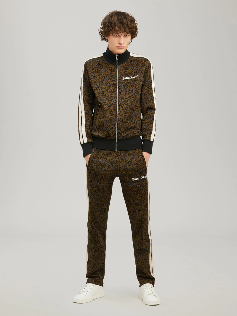 Palm Angels LEOPARD TRACK JACKET outlook