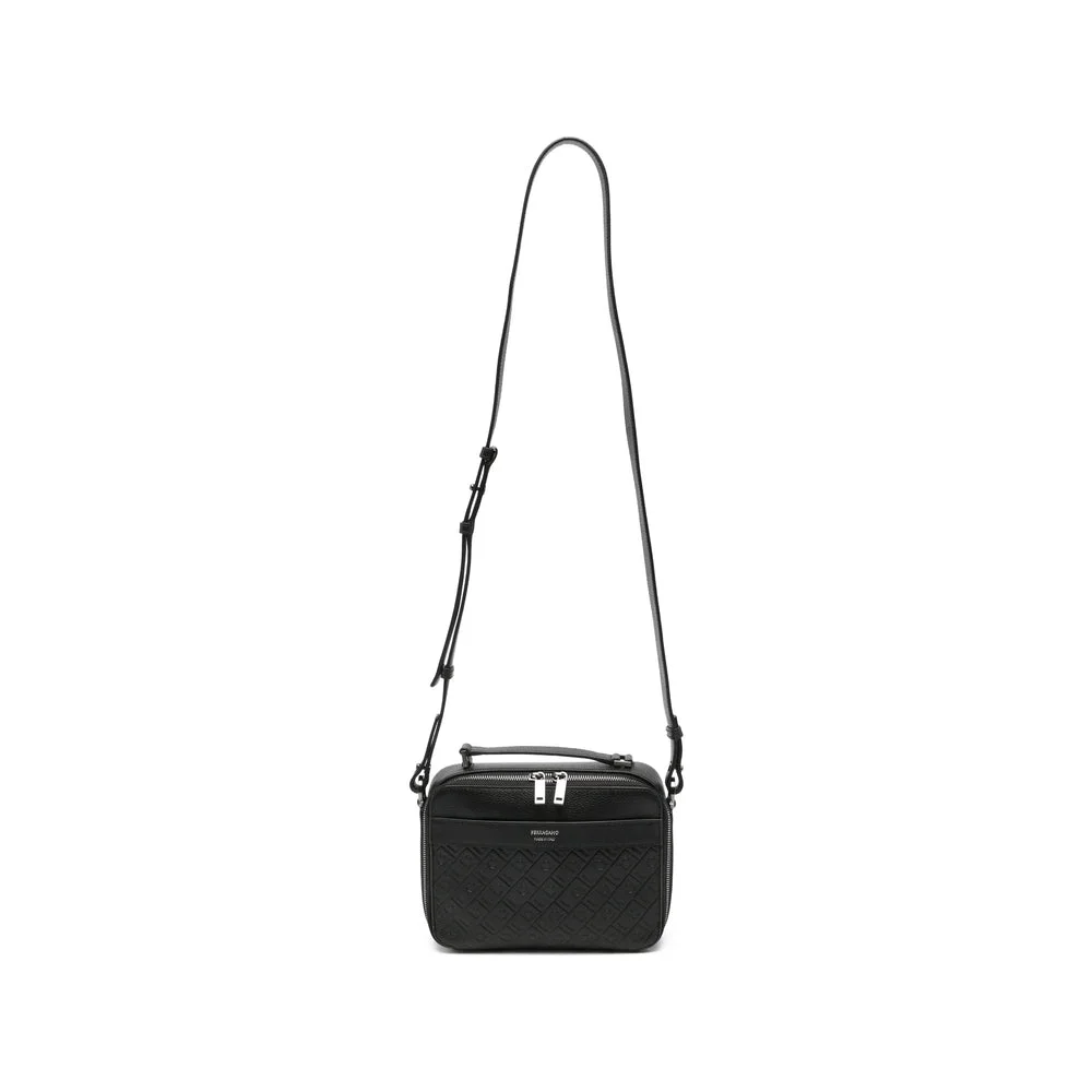 Ferragamo Black Messenger Bags Men - 1