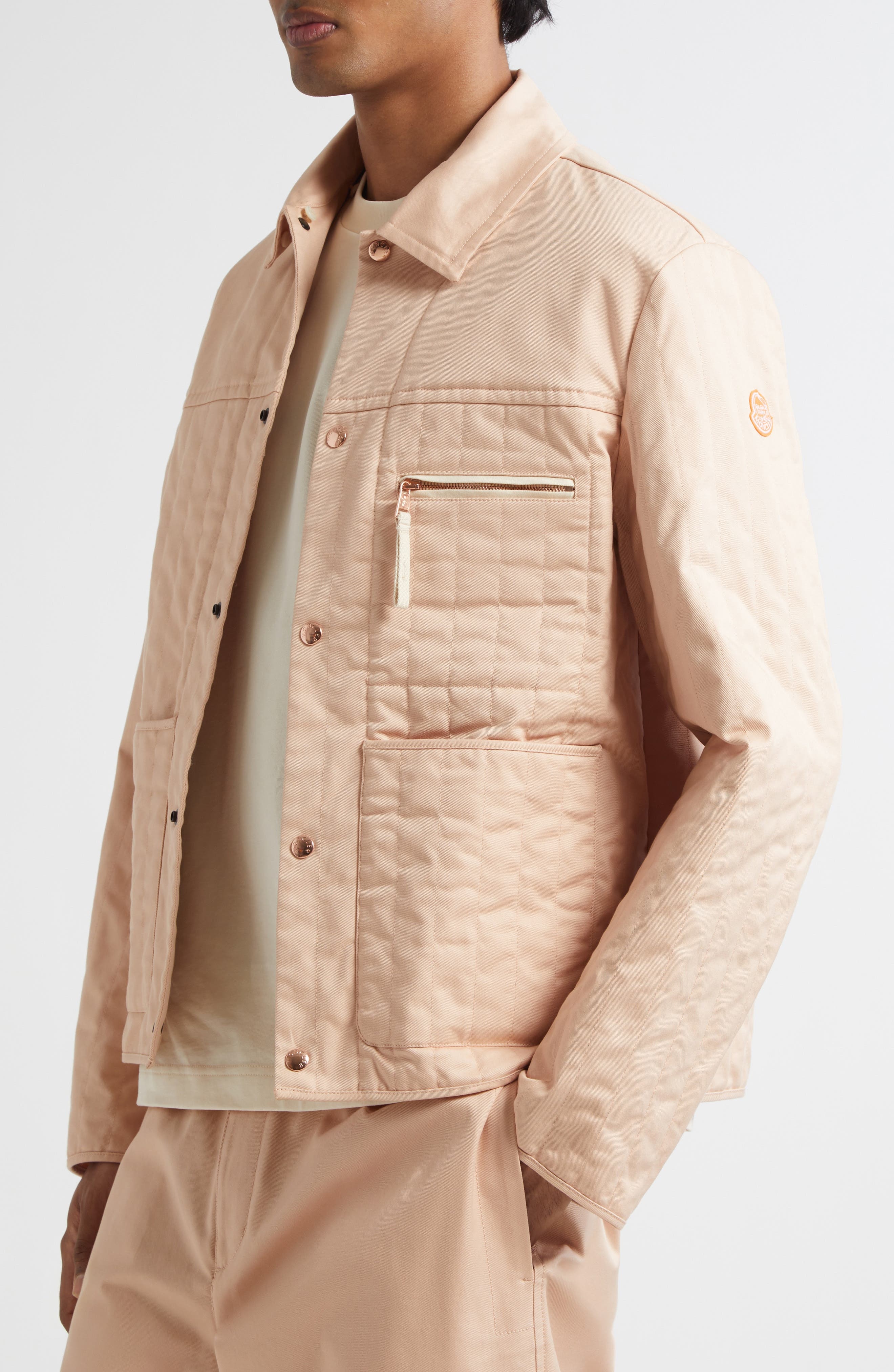 Moncler x Gilga Farm Kishus Jacket in Peach at Nordstrom - 2