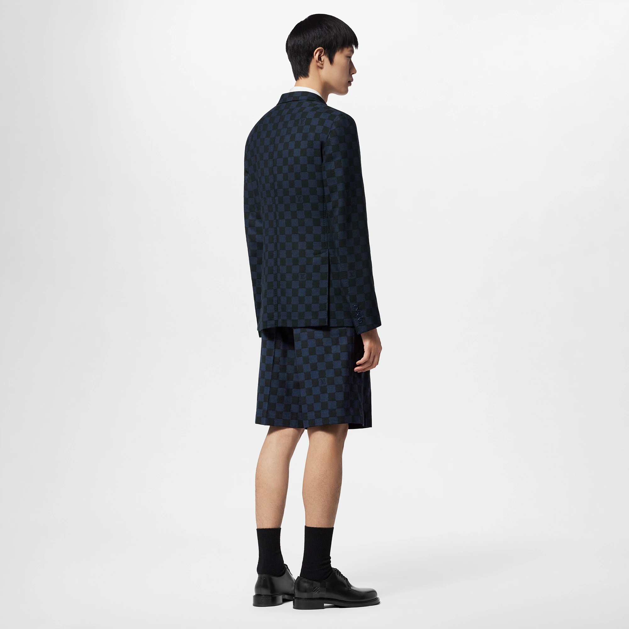 Wool Blend Drawstring Shorts - 4