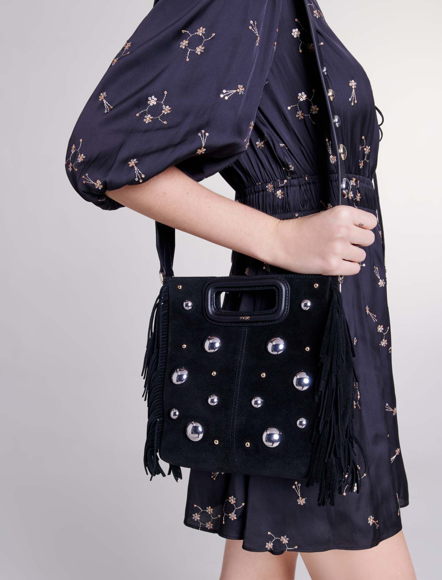 Short sequin-embroidered dress - 8