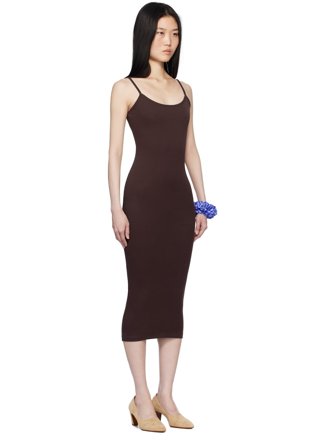 Brown Bibi Midi Dress - 2