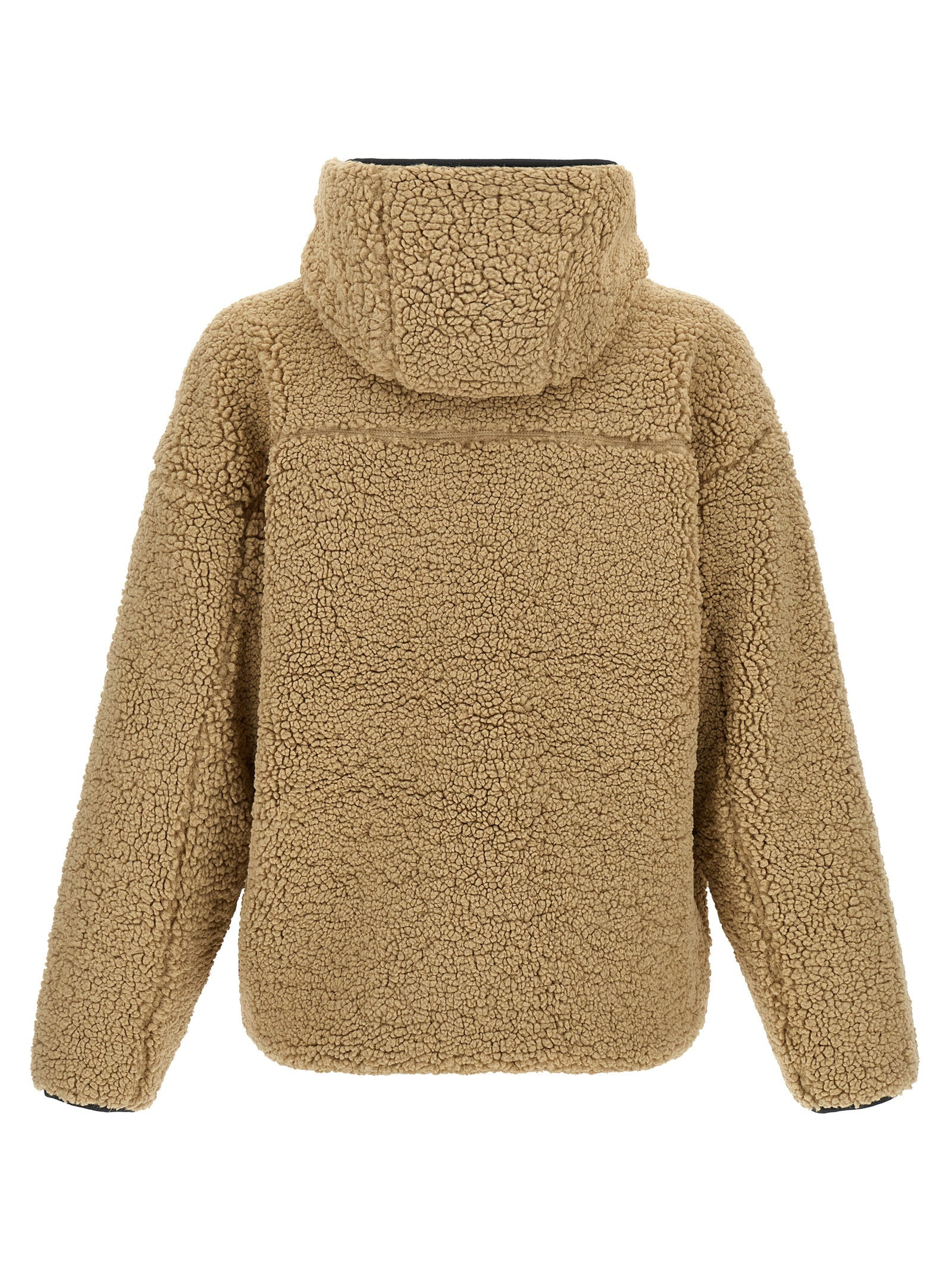 S-Zat Sweat-Shirt Puffer Jackets Beige - 2