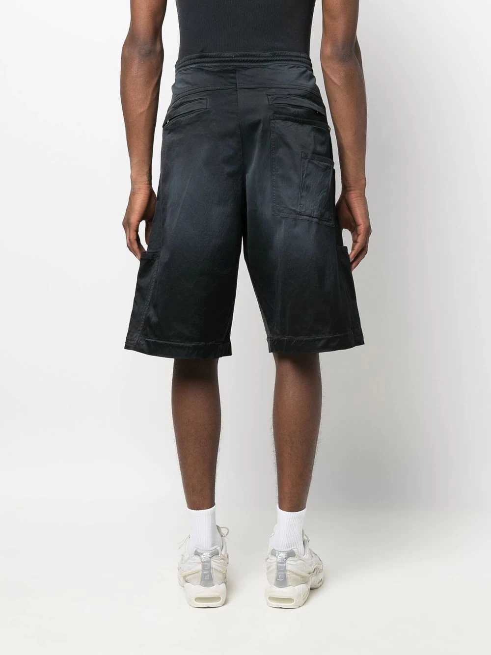 straight-leg cargo shorts - 4