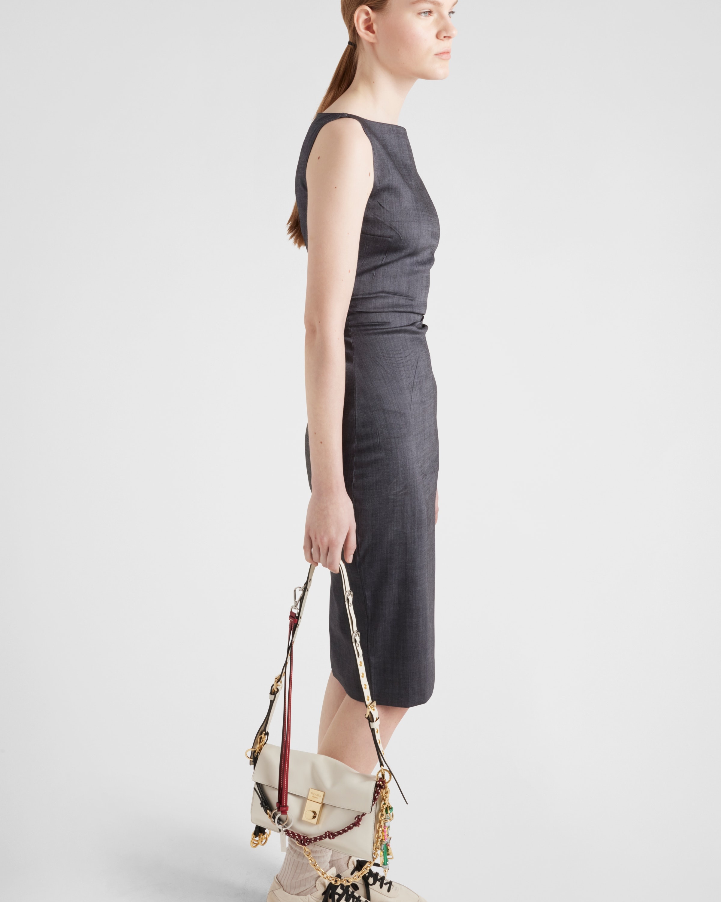 Stretch kid mohair dress - 3