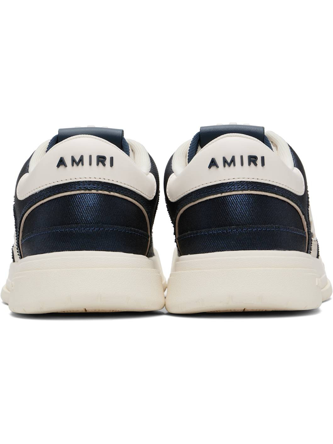 Navy & White Classic Low Sneakers - 2