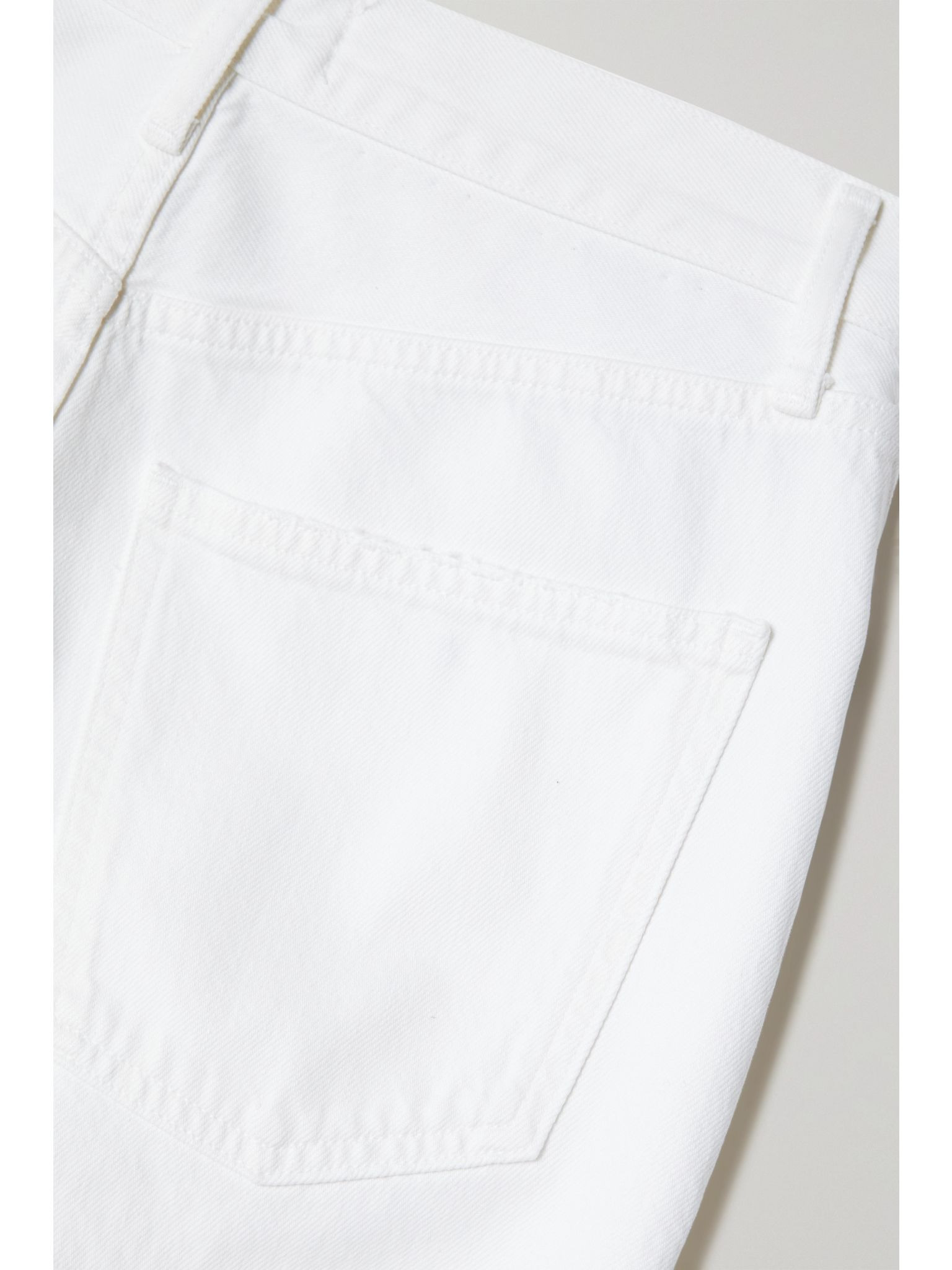 + NET SUSTAIN '90s Pinch Waist high-rise straight-leg organic jeans White - 6
