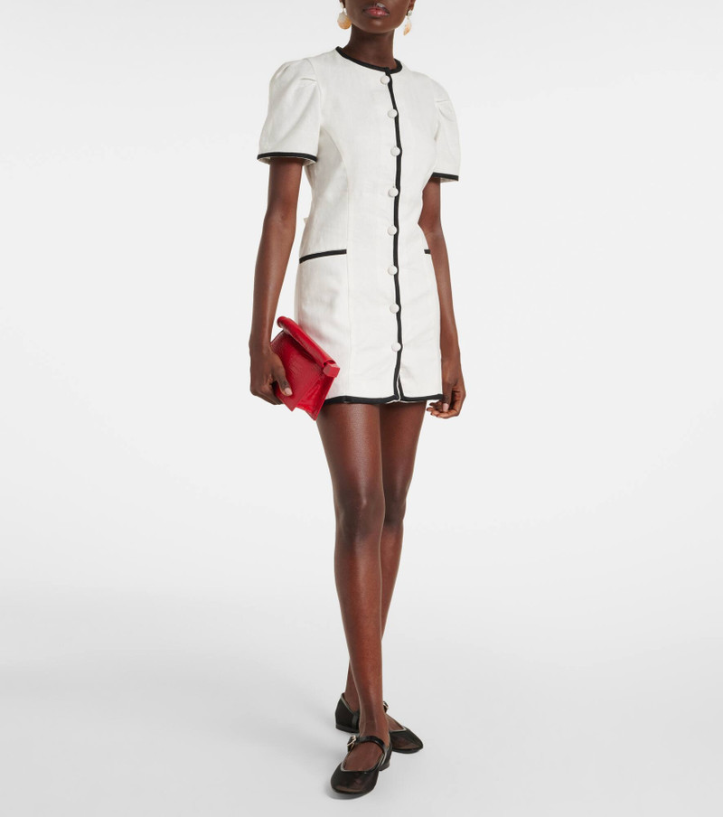 FAITHFULL Jane linen minidress outlook
