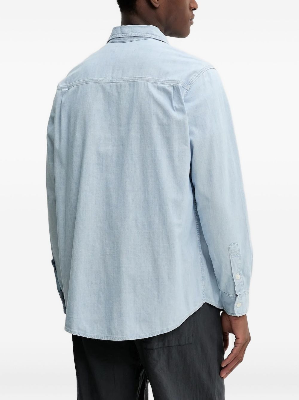 pocket long-sleeve shirt - 2