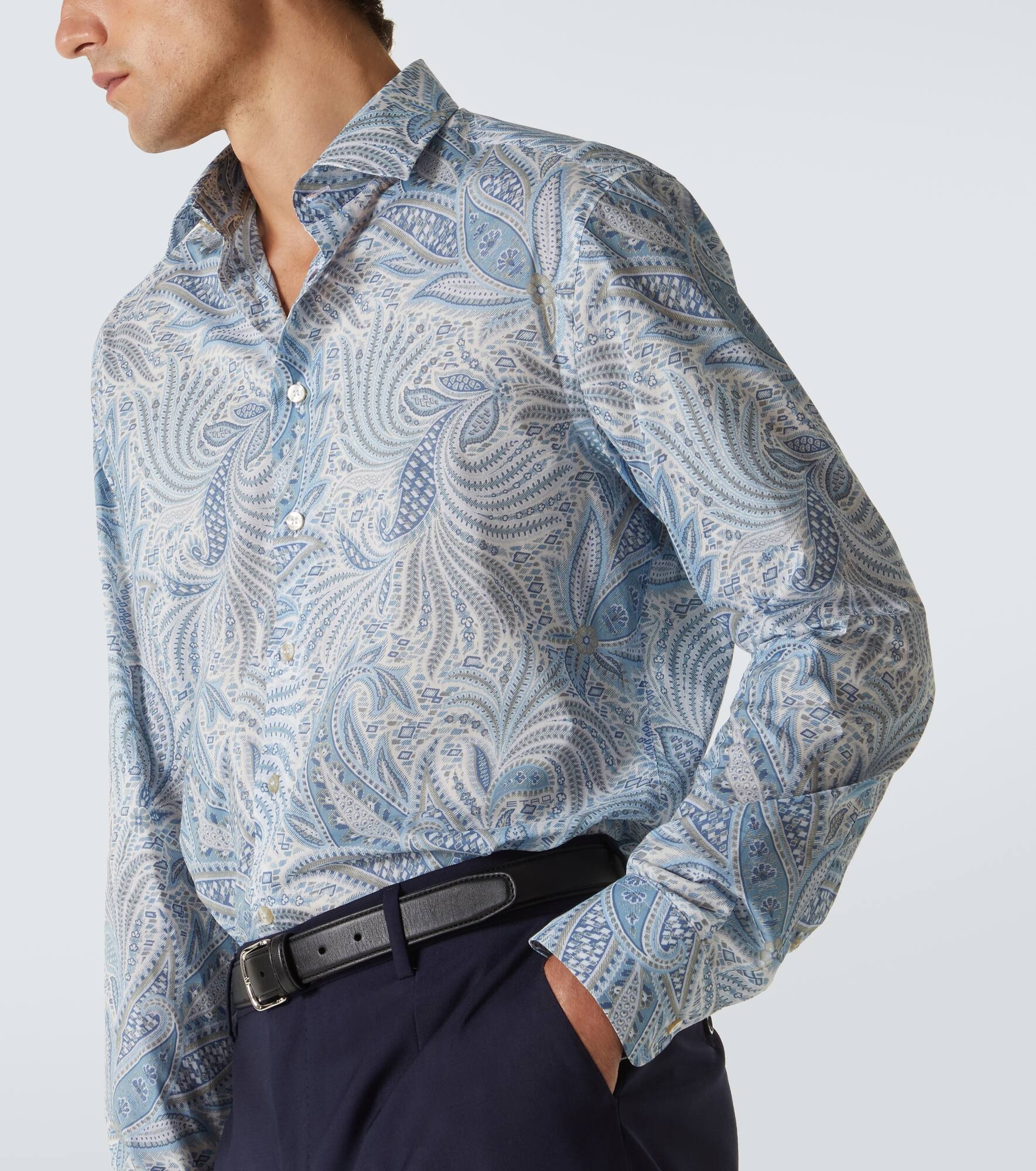 Paisley cotton shirt - 5