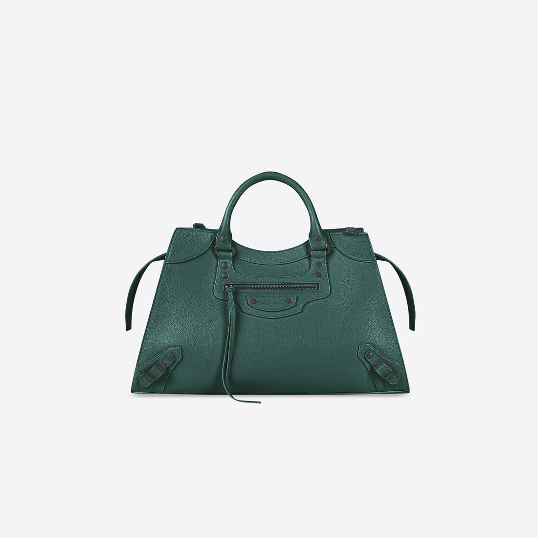 Men's Neo Classic Large Handbag in Forest Green - 1