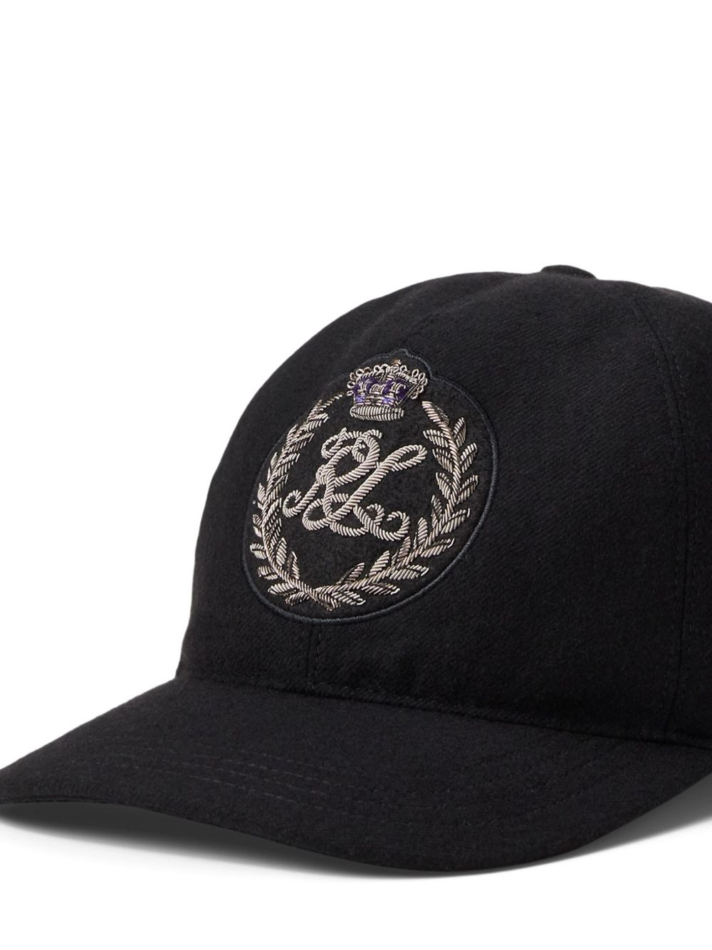 logo-embroidered cap - 3