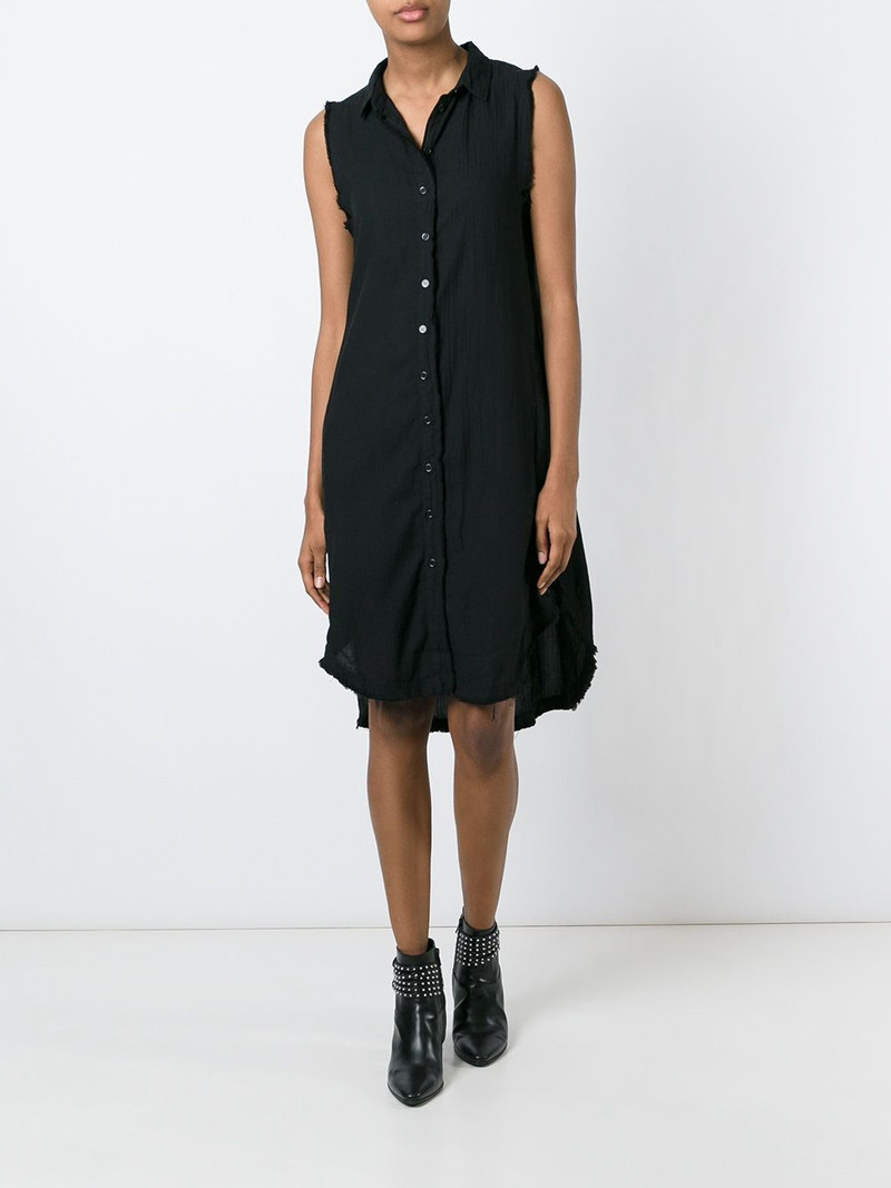 thom/krom raw edge shirt dress outlook