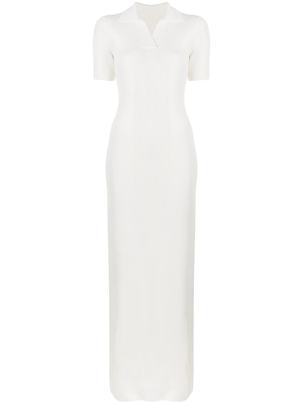 La robe maille polo maxi-dress - 1