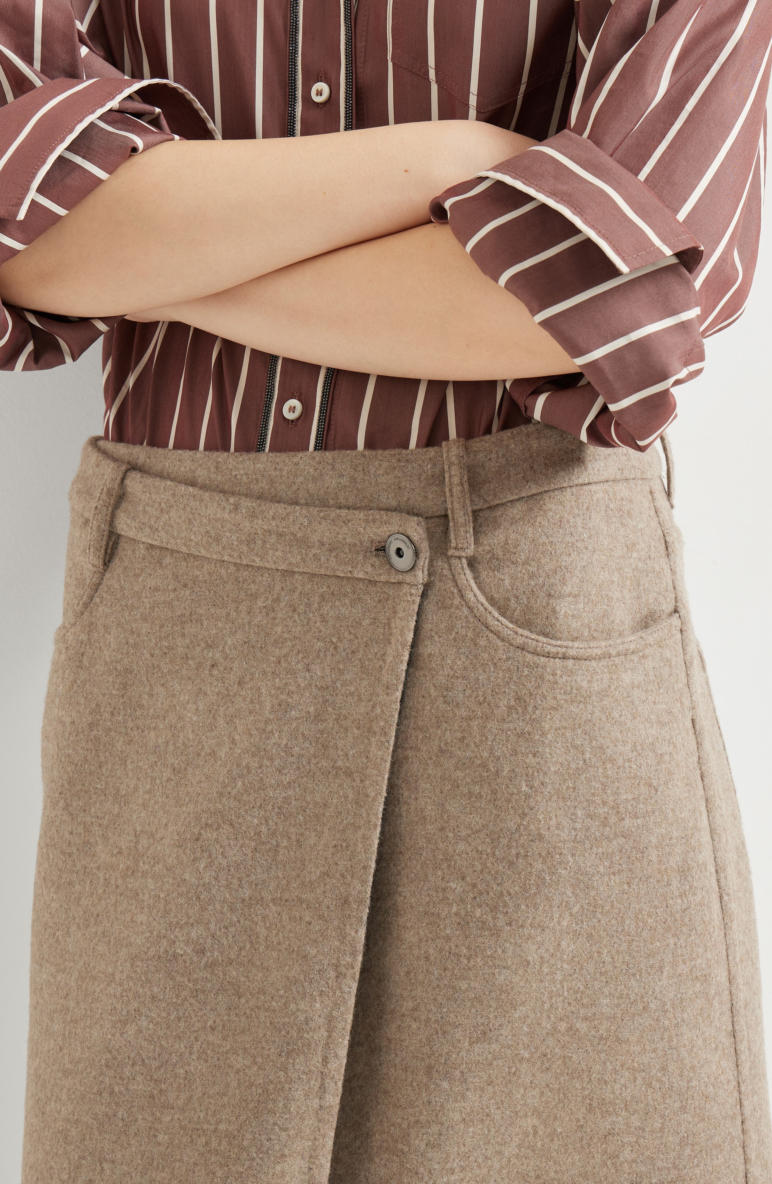 Brunello Cucinelli Hand-finished skirt in Rope at Nordstrom - 4