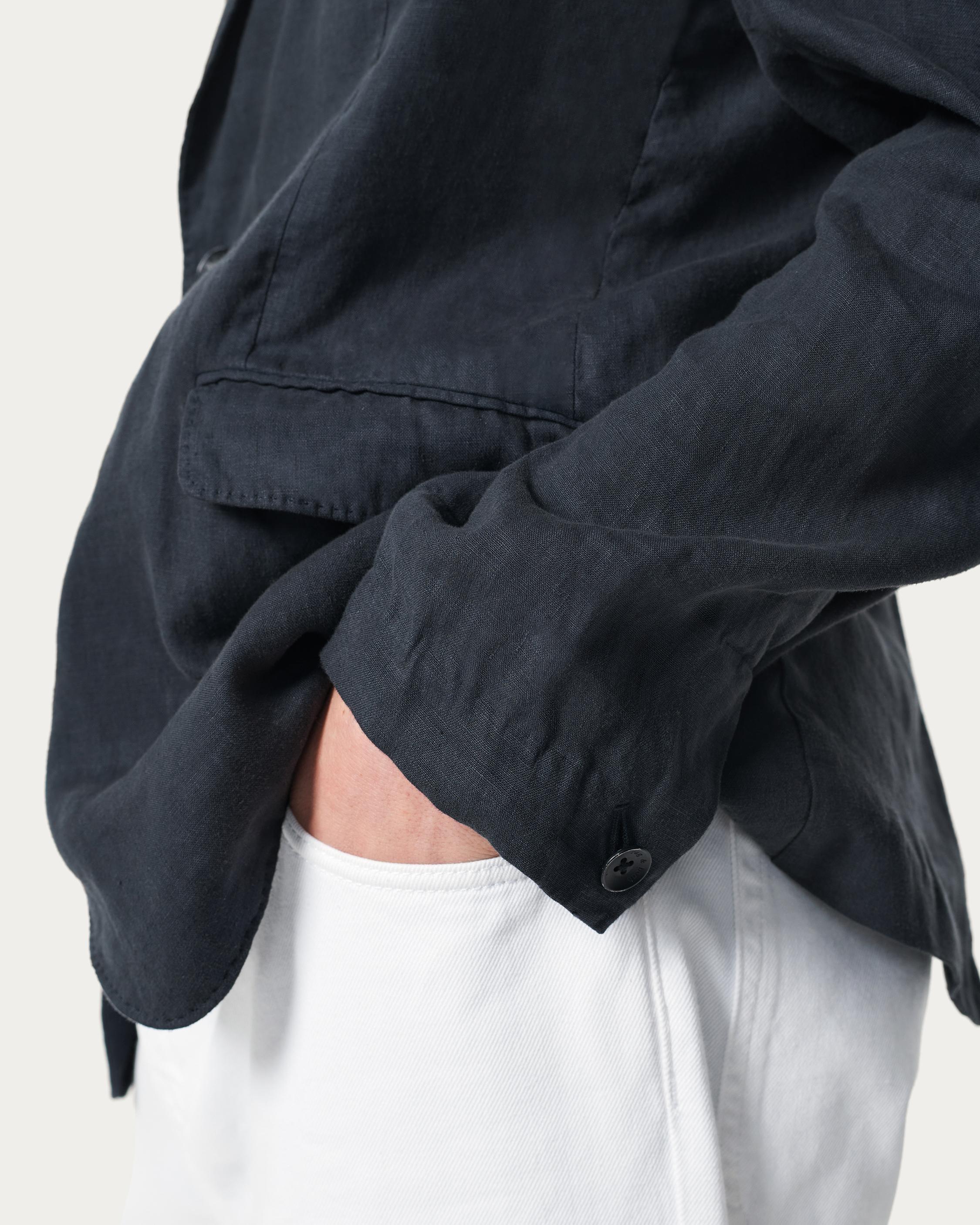 Butler Linen Blazer - 5