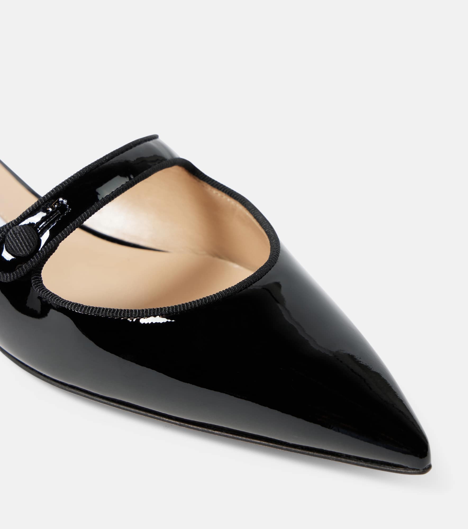 Lurum patent leather mules - 6