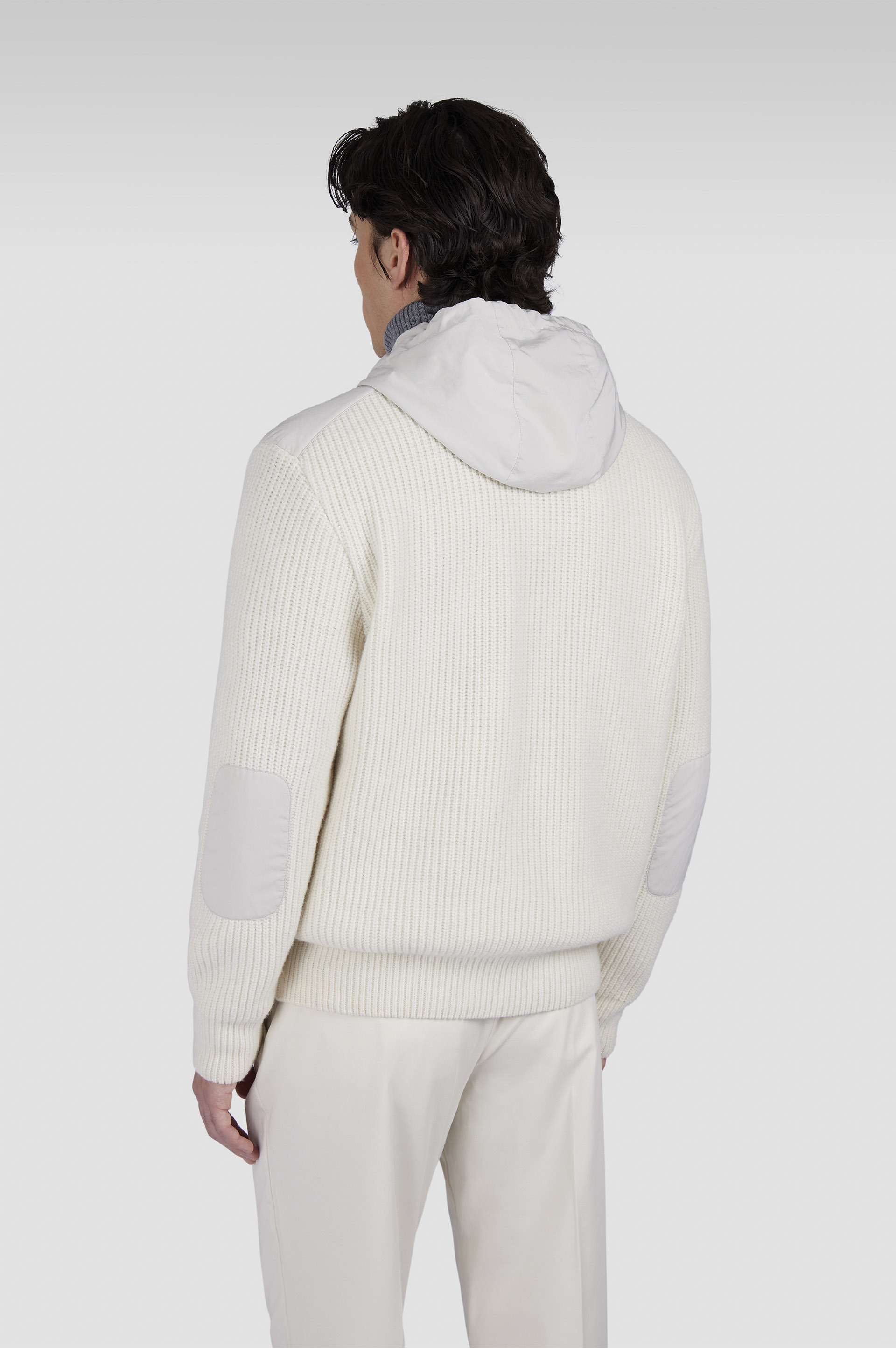 RE-WOOL SWEATSHIRT WITH RE-130 HIGH DENSITY DETAILS - 3