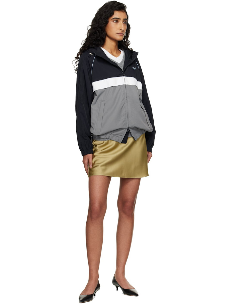 Dunst Yellow Satin Mini Skort outlook