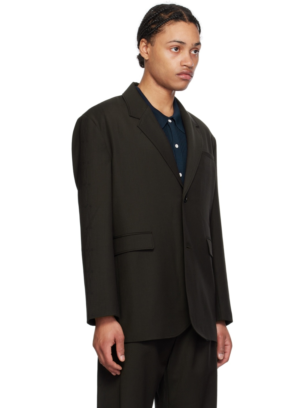 Brown Jude Blazer - 2