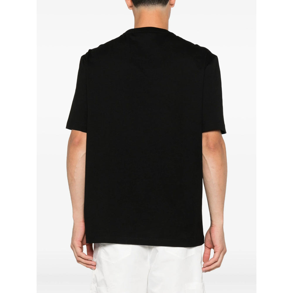 Versace Black T-Shirts & Vests - T-Shirts Men - 4