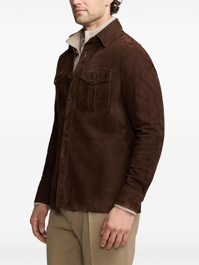 Barron suede shirt jacket 5