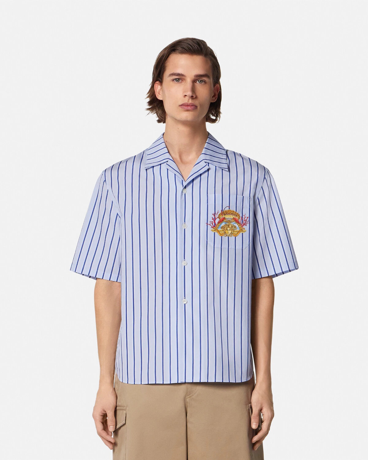 Dive In Crest Striped Shirt - 4