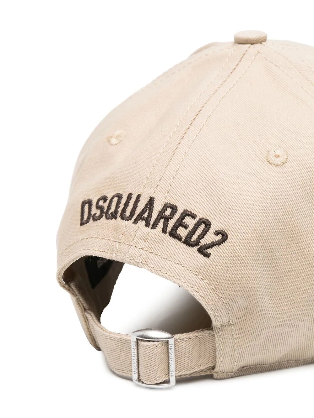 embroidered-slogan baseball cap - 2