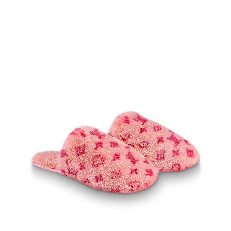 Lv Suite Flat Mule 3