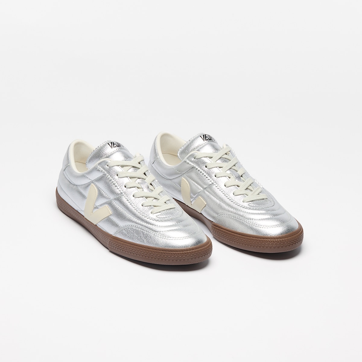 PANENKA LEATHER SILVER WHITE PIERRE BARK - 2