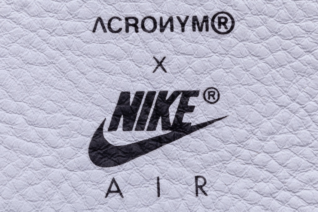 APM2-100 Nike® Air Presto Mid / Acronym® White/Dynamic Yellow/Black ] - 29