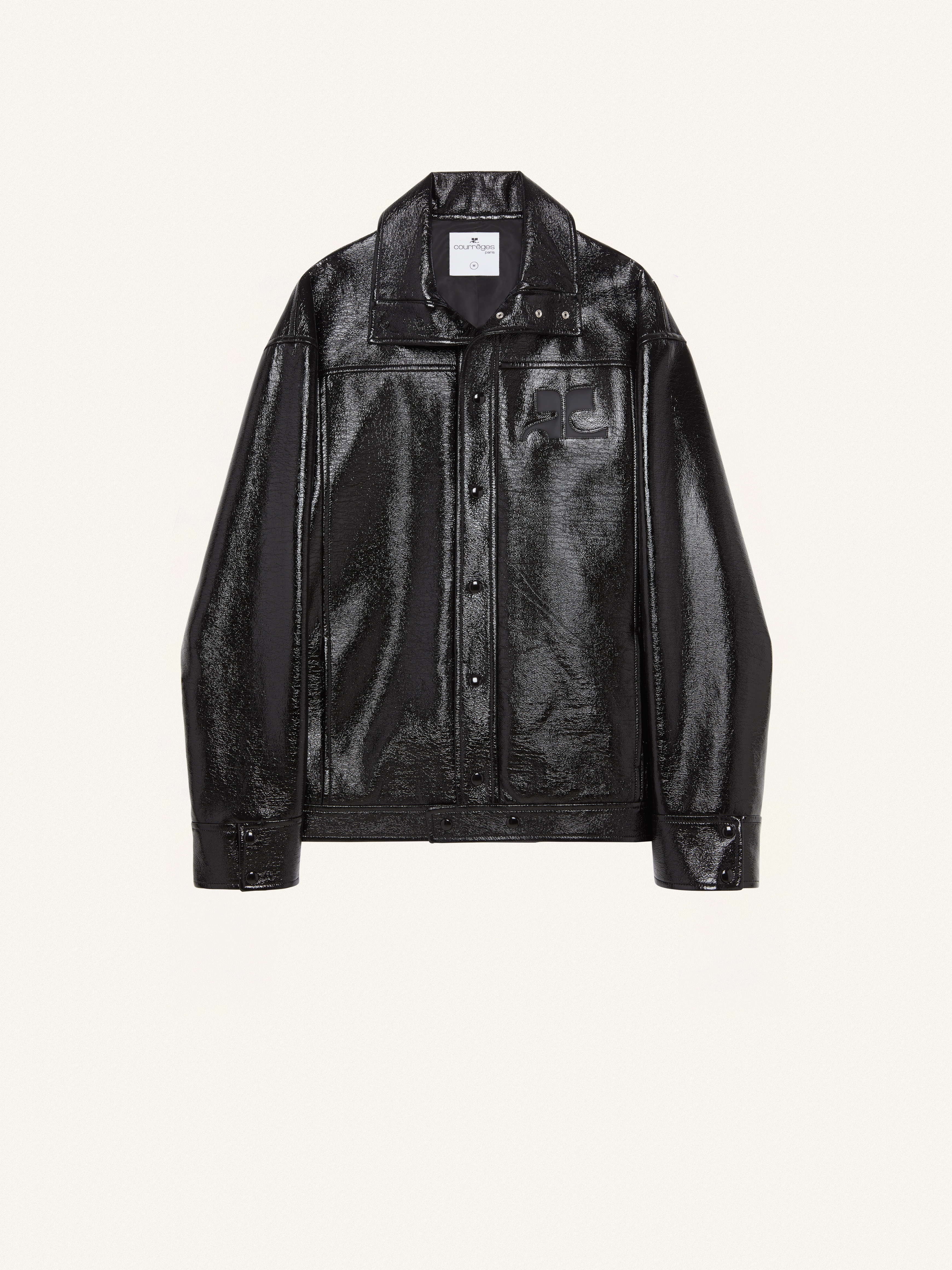 OVERSIZED ICONIC VINYL JACKET - 1