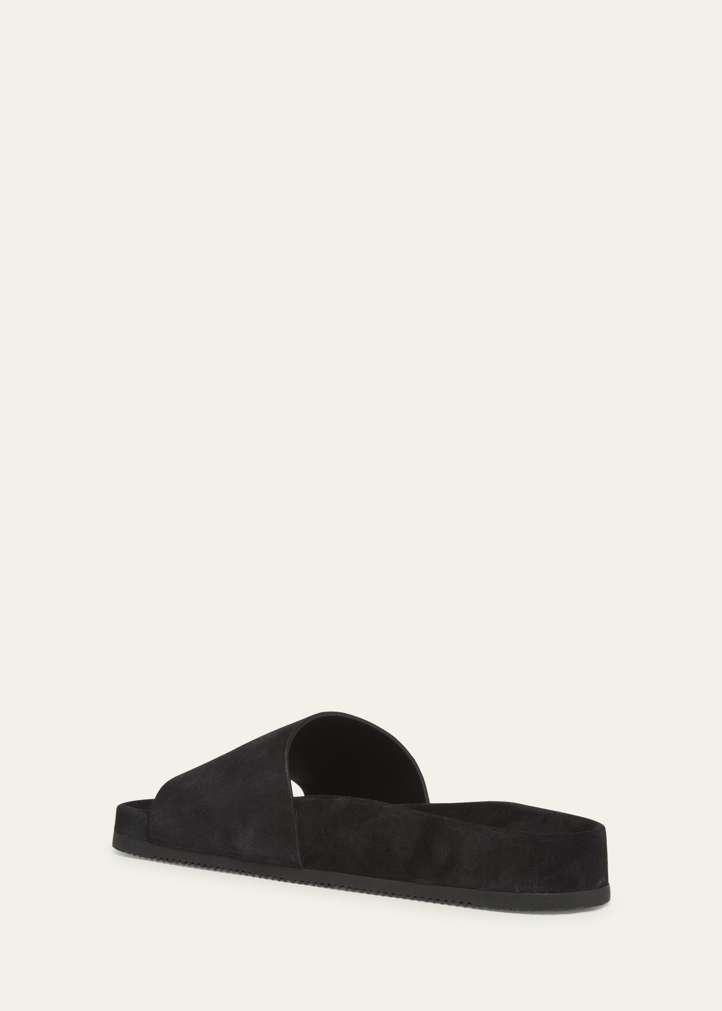 Men's Wicklow Perforated Suede Slides - 4