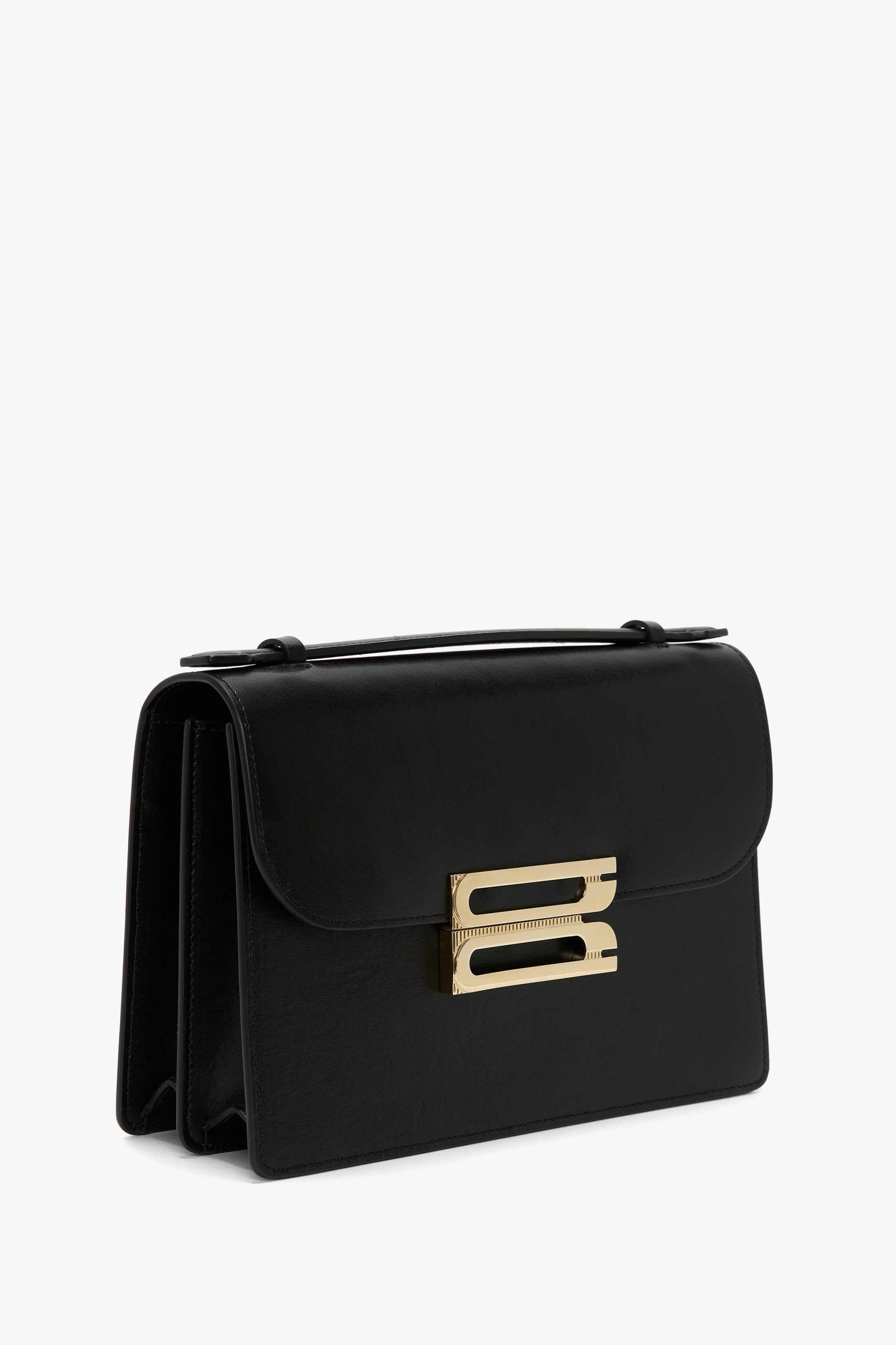 Dorian Bag In Black Smooth Leather - 3