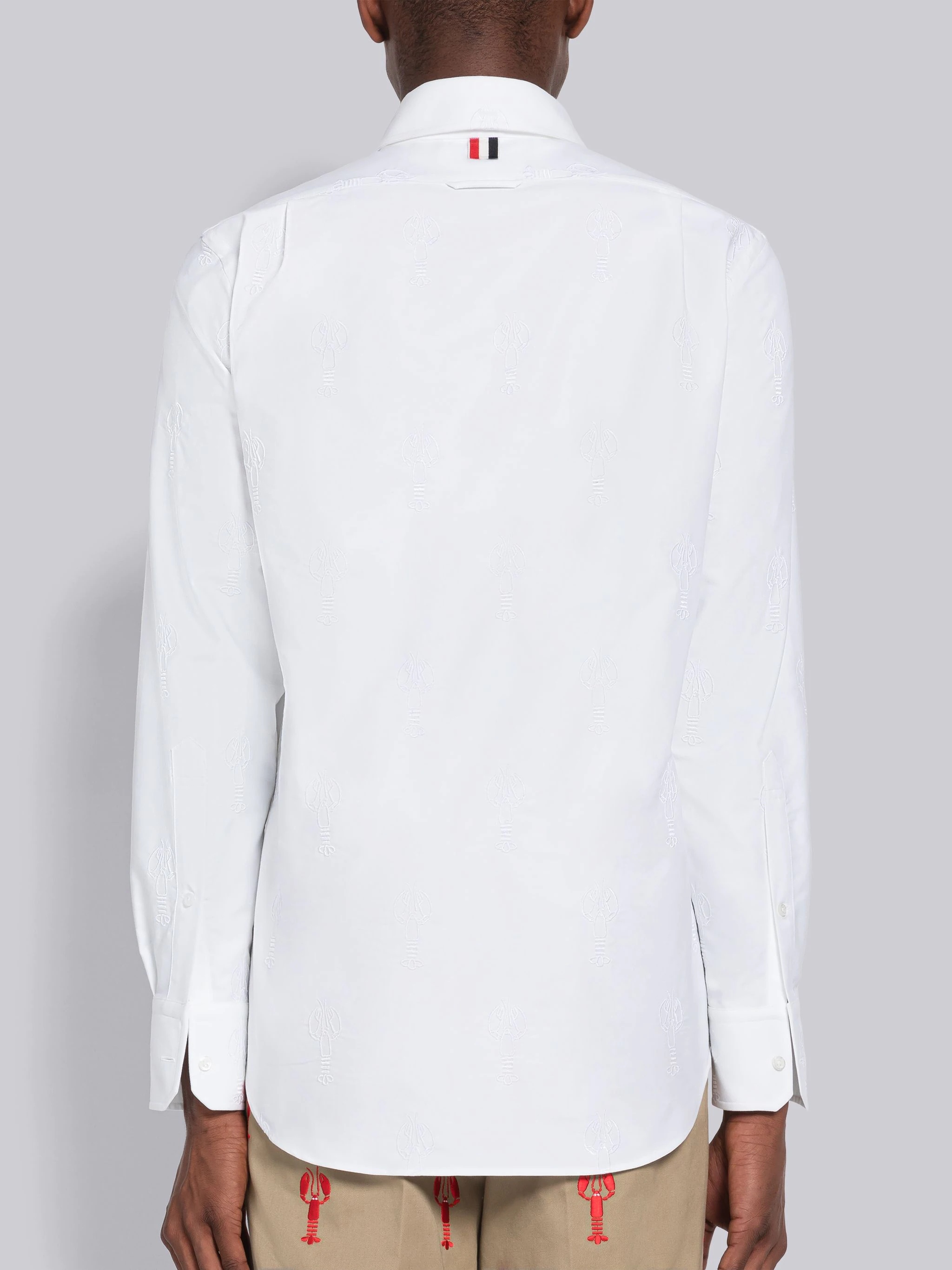 Lobster Half Drop Straight Fit Shirt - 4