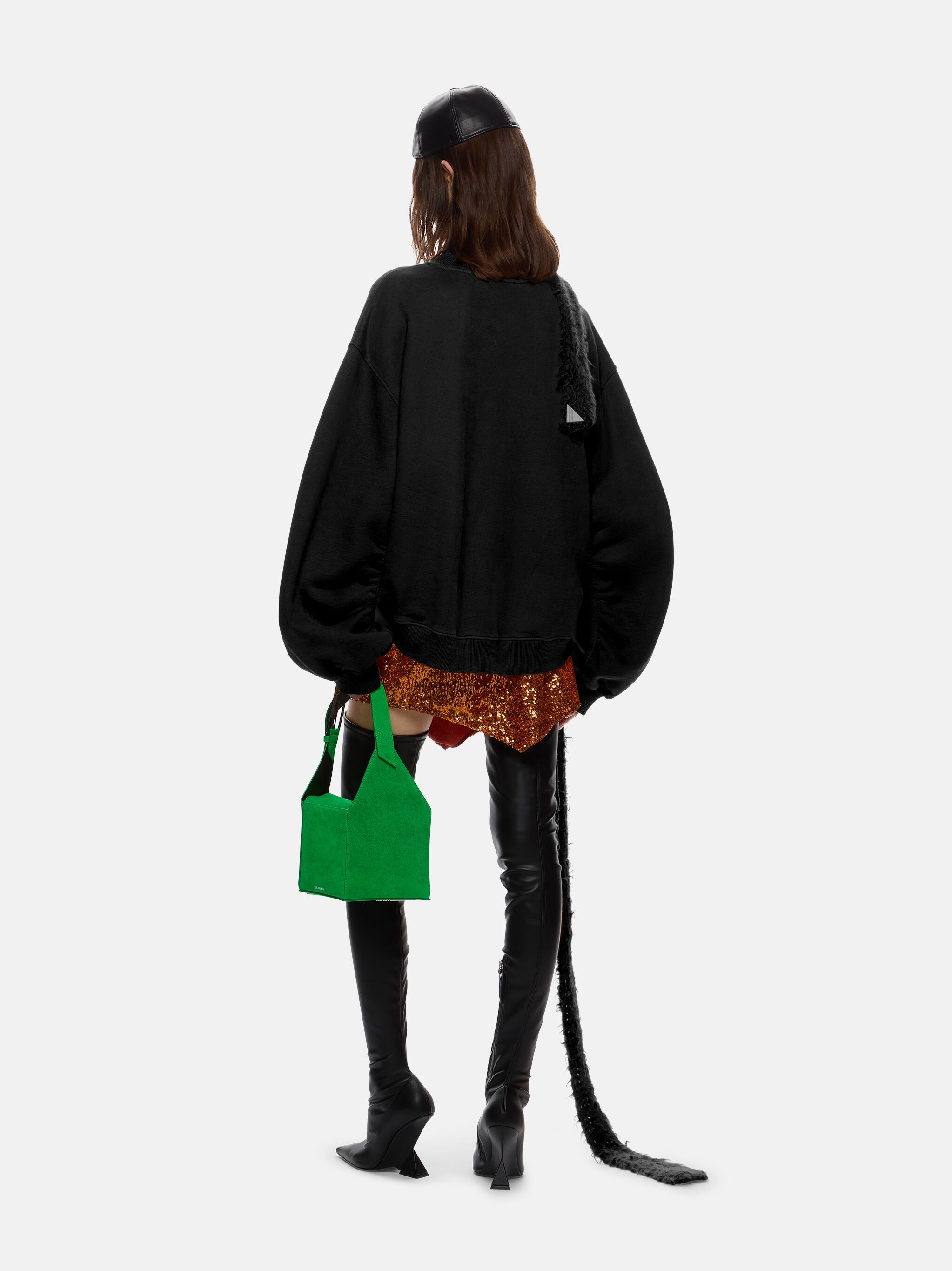 ''PET'' BLACK SWEATSHIRT - 3