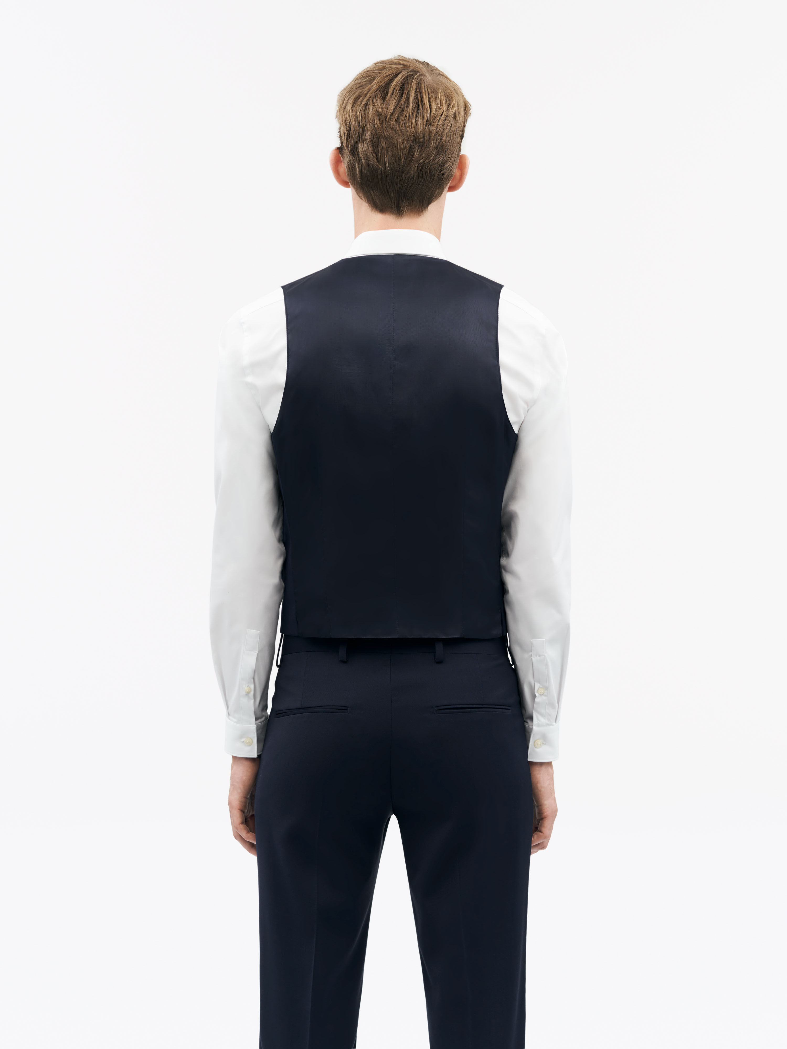 Wayde Wool Blend Waistcoat - 4