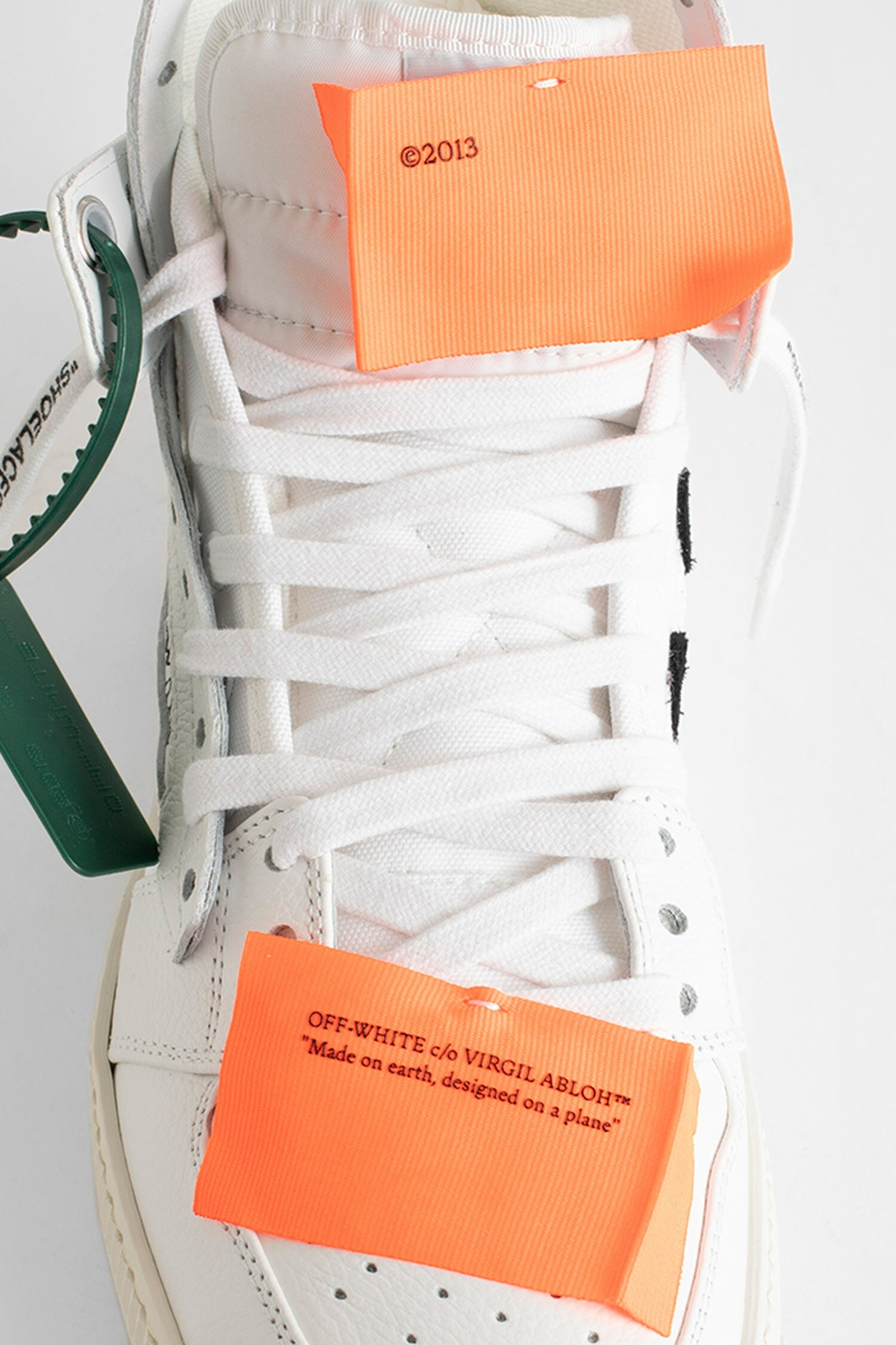 OFF-WHITE MAN WHITE SNEAKERS - 5