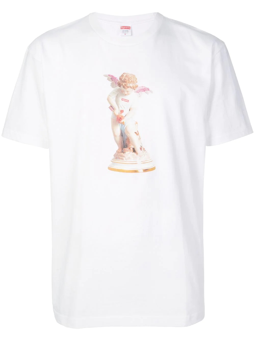 cupid print T-shirt - 1