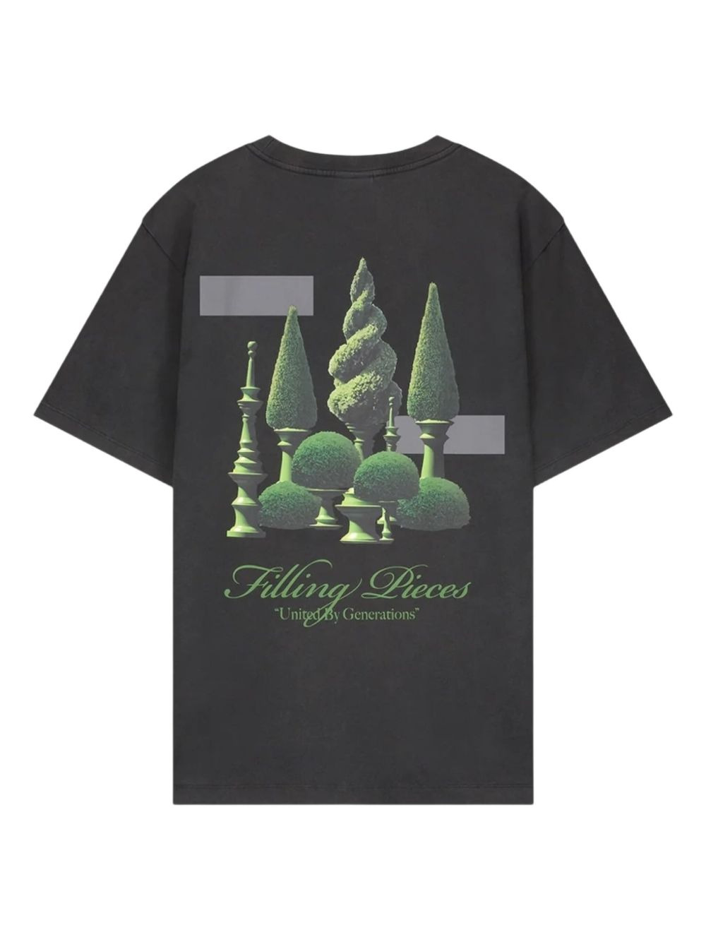 Topiary graphic-print T-shirt - 2