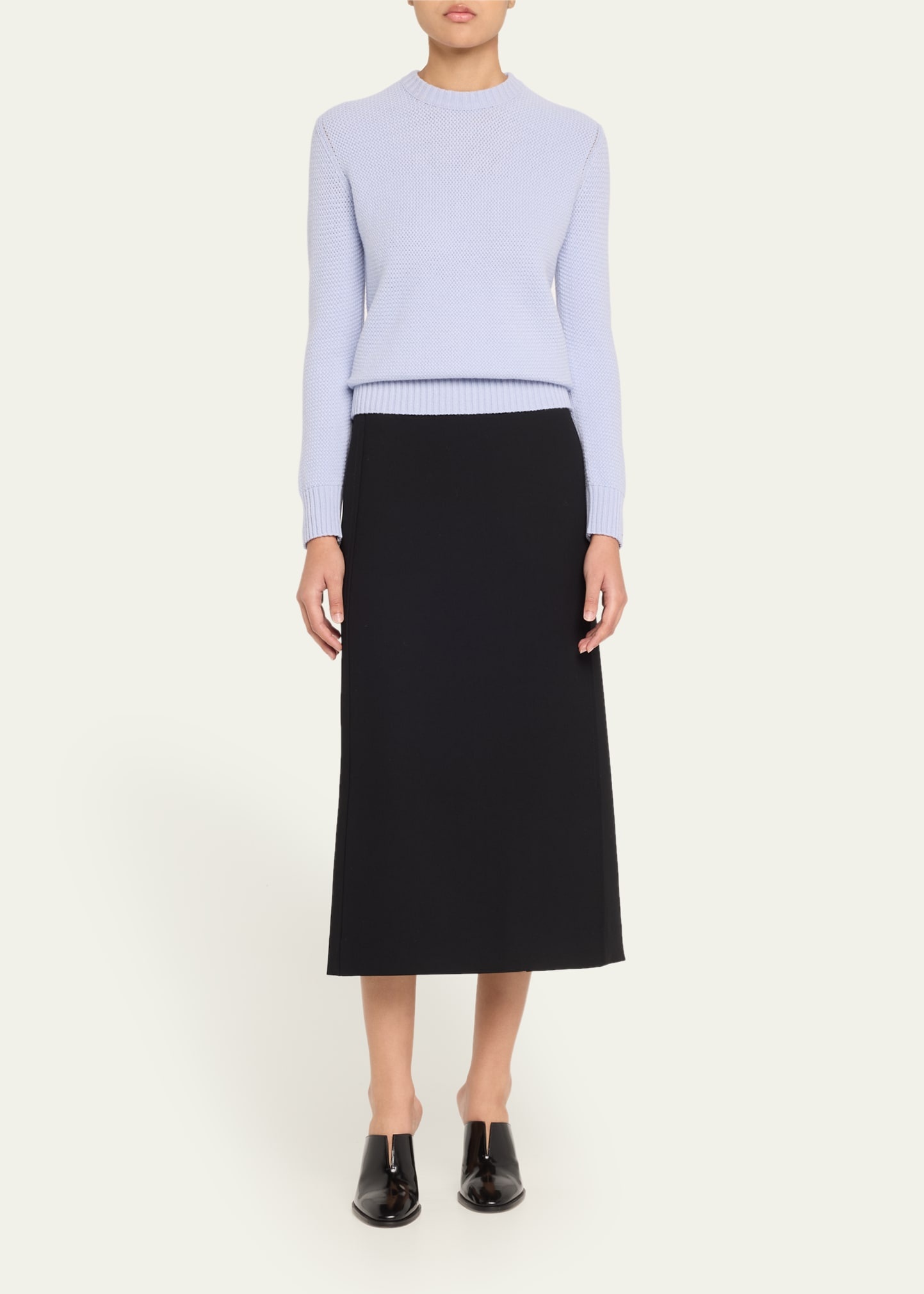Mini Intrecciato Cashmere Sweater - 2