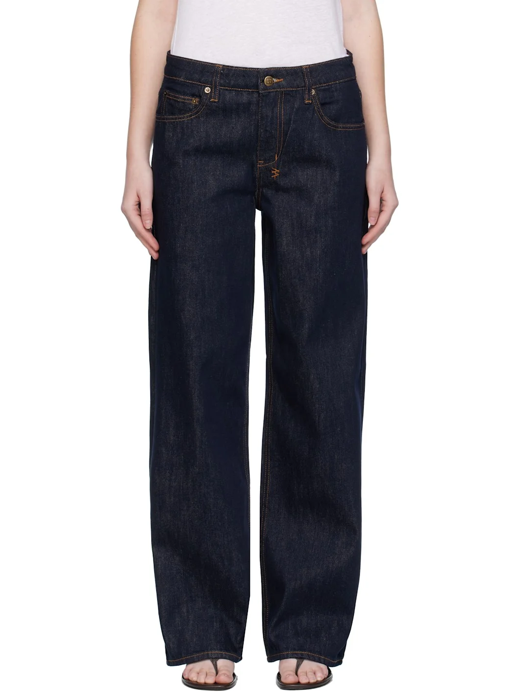 Navy Original Empire Jeans - 1