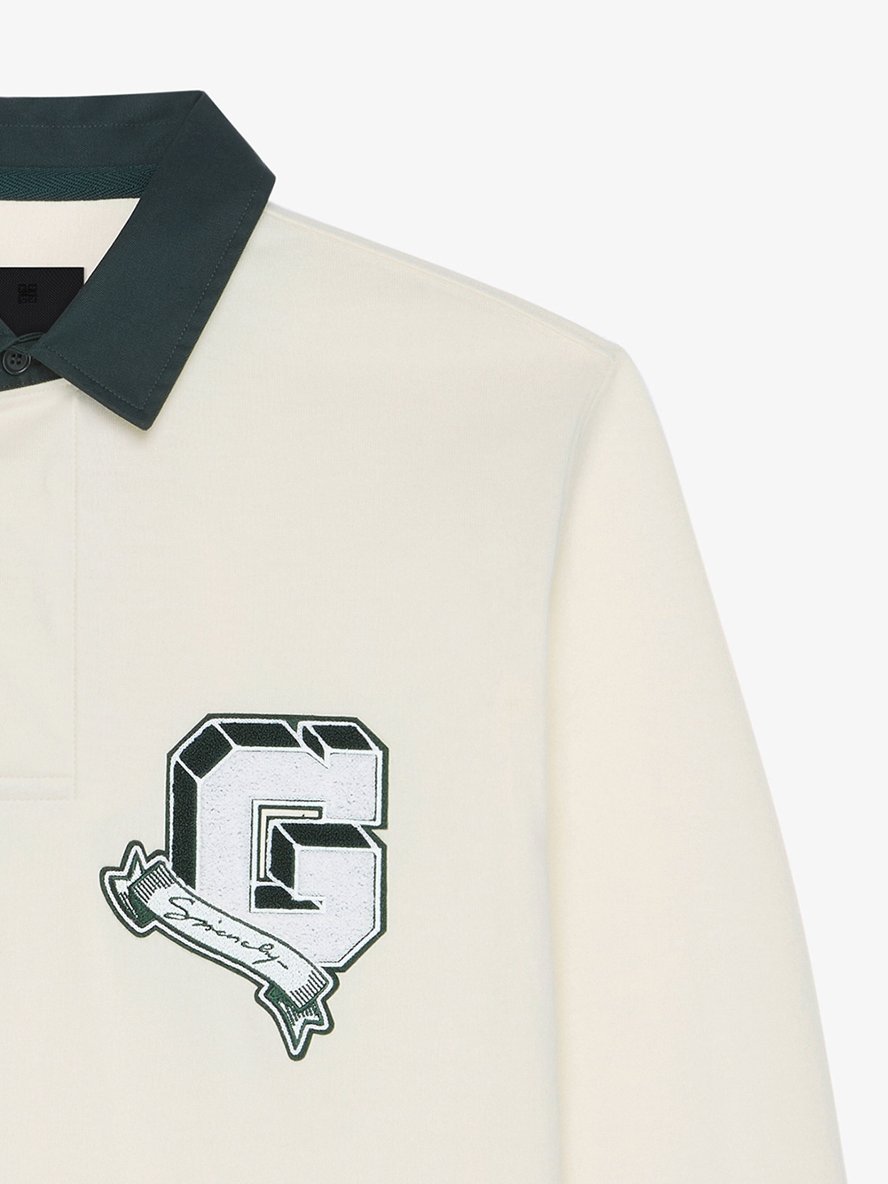 GIVENCHY COLLEGE POLO IN COTTON - 3