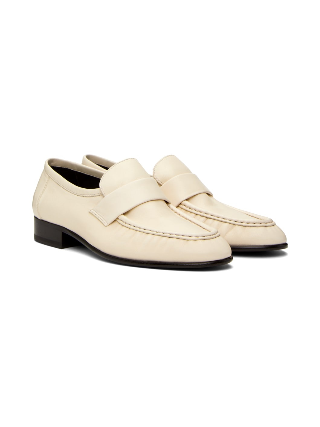 Off-White Soft Loafers - 4