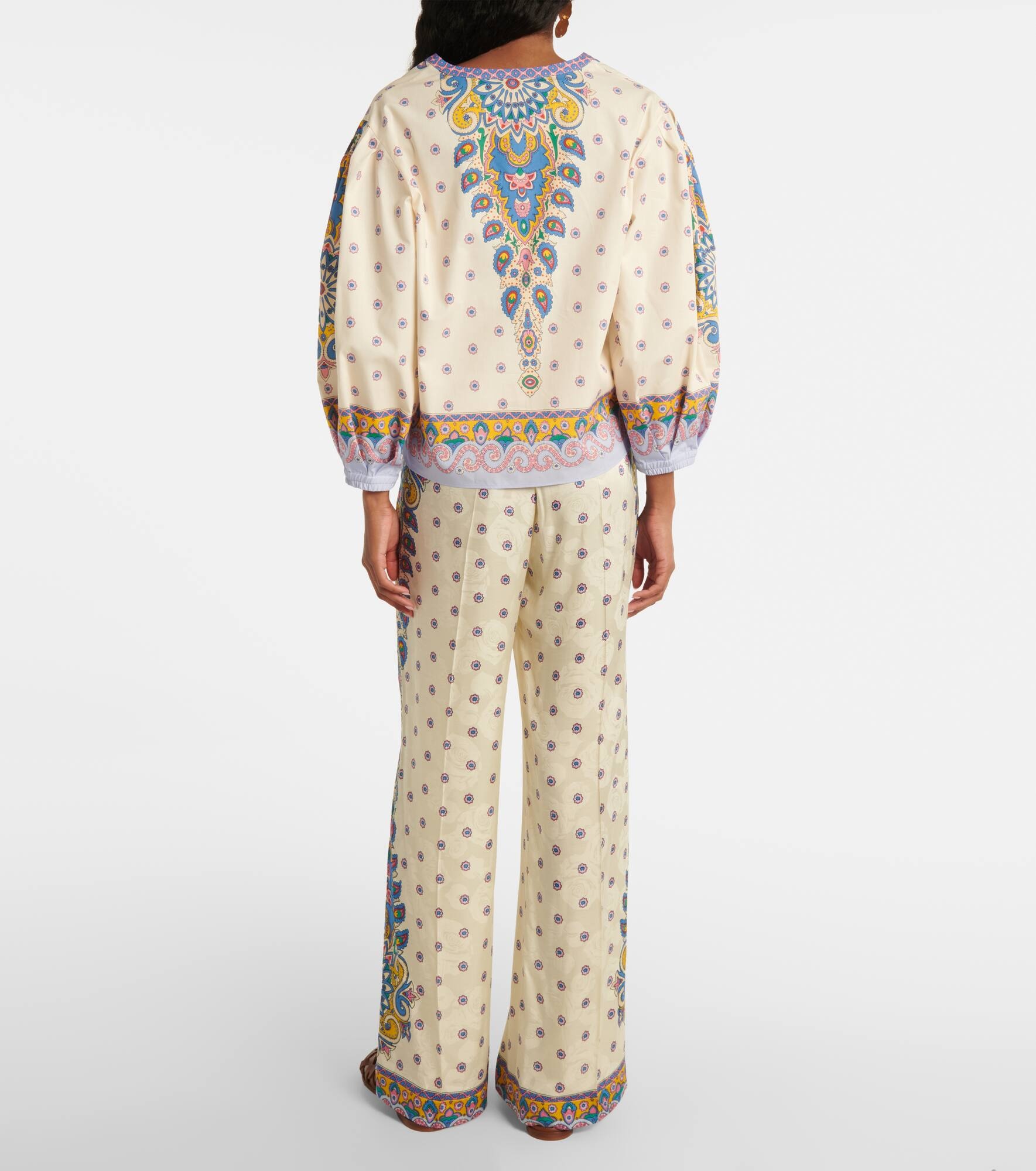 Printed cotton top - 3