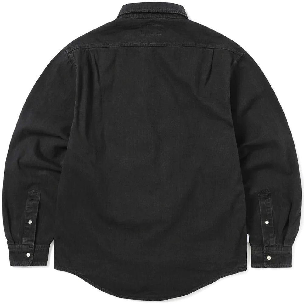thisisneverthat | Washed Denim Shirt 'Black' - 2
