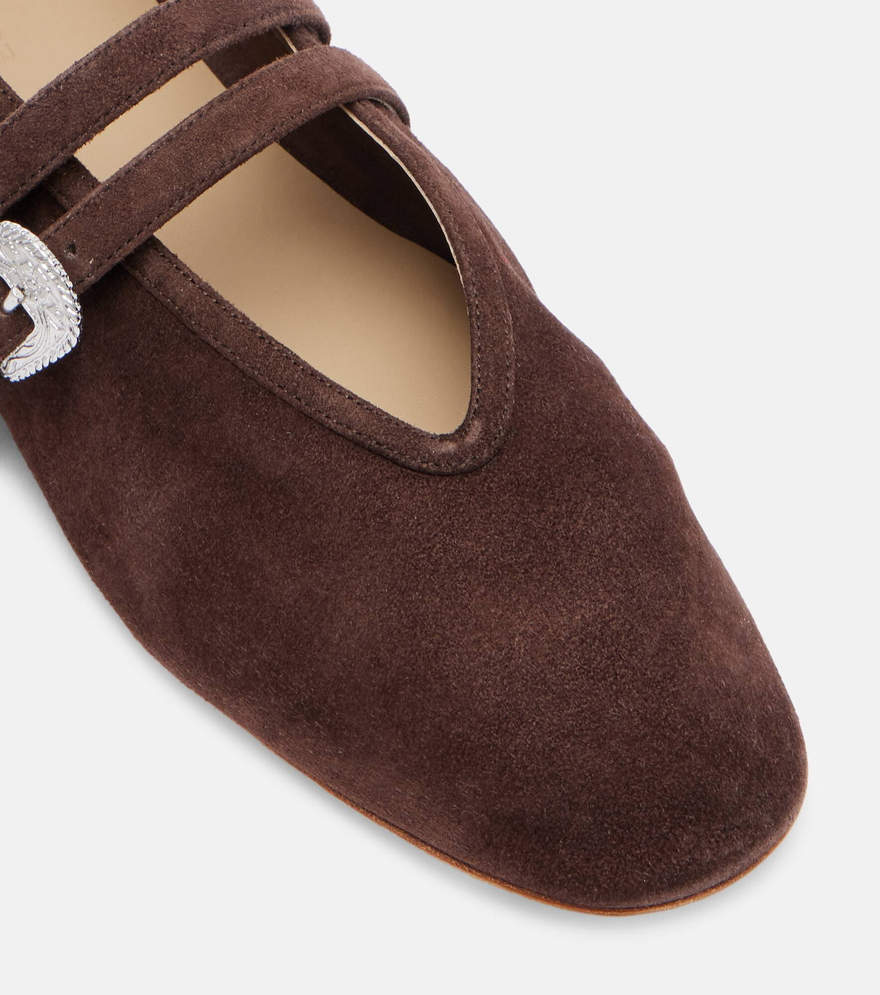 Claudia suede ballet flats - 5