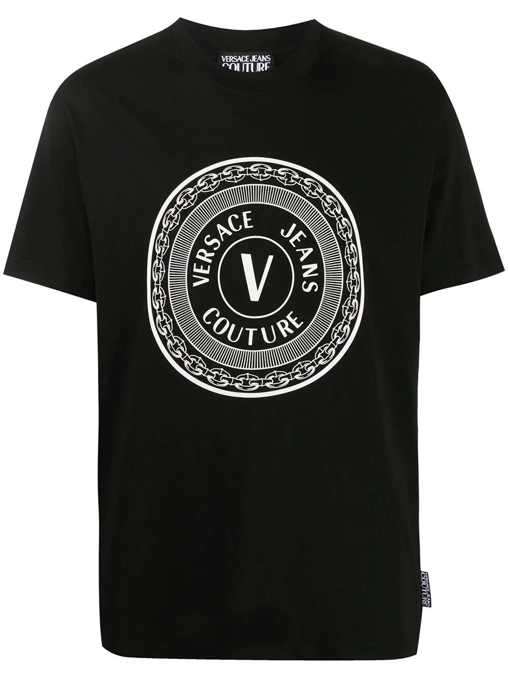 logo patch T-shirt - 1